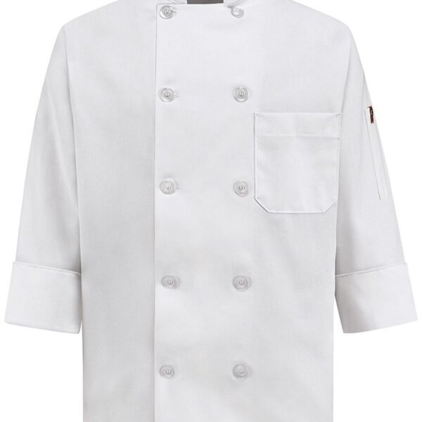 Women's Ten Button Chef Coat Thumbnail