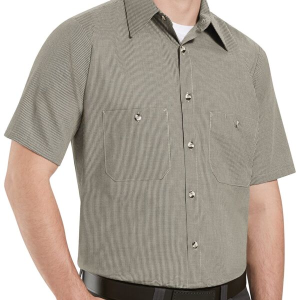 Premium Short Sleeve Work Shirt Long Sizes Thumbnail
